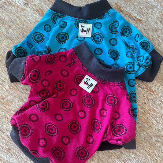 Poleron circulos flor