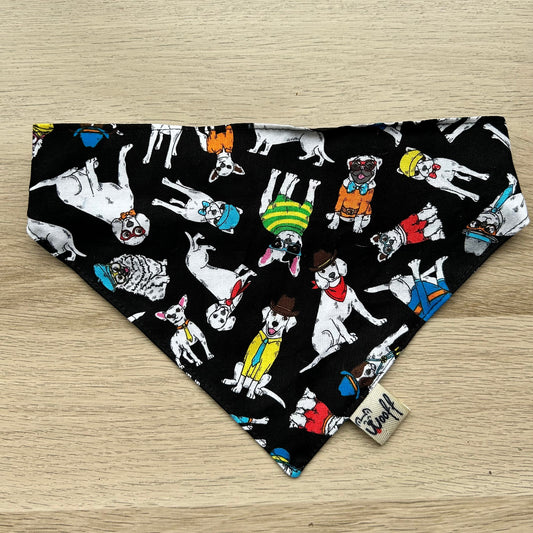 Bandana tipo scrunchie Perritos