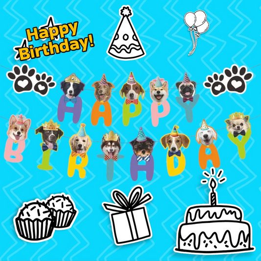 Banderin Happy Birthday